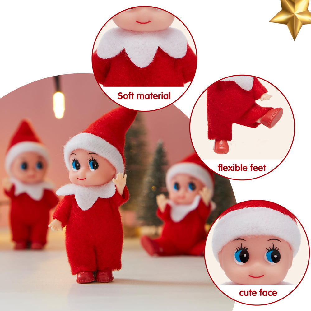 JOYIN elf doll with rotatable arms and legs for display flexibility.