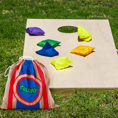 JOYIN family-friendly corn-hole setup for kids and adults to enjoy together