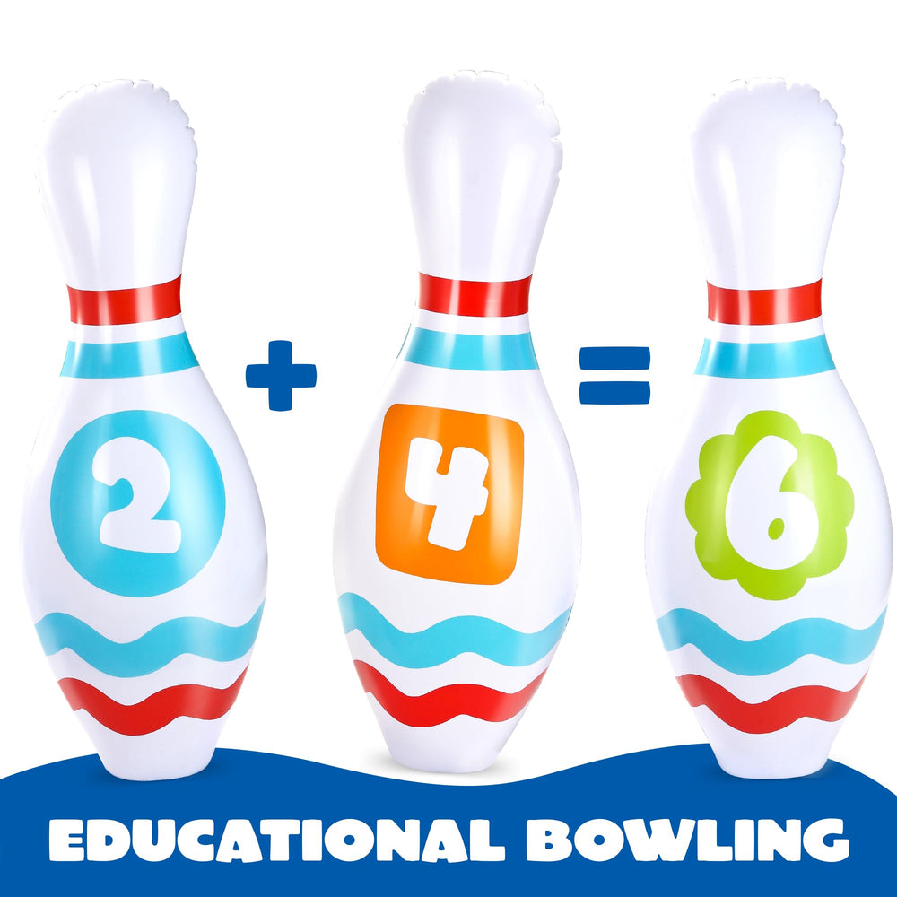 JOYIN family-friendly bowling game night with kids and adults.