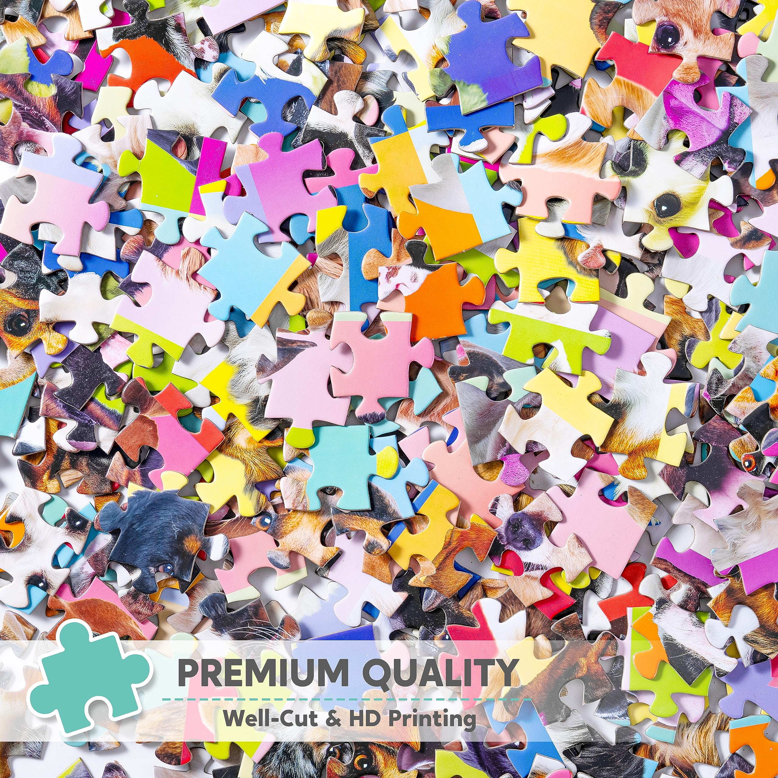 JOYIN 300-piece puzzle for kids and adults during mindful focus time
