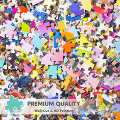 JOYIN 300-piece puzzle for kids and adults during mindful focus time