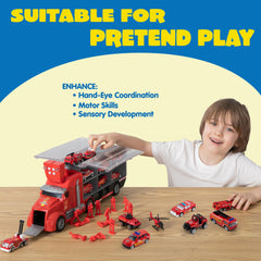 JOYIN fire ambulance toy supports cooperative play and rescue-themed scenarios