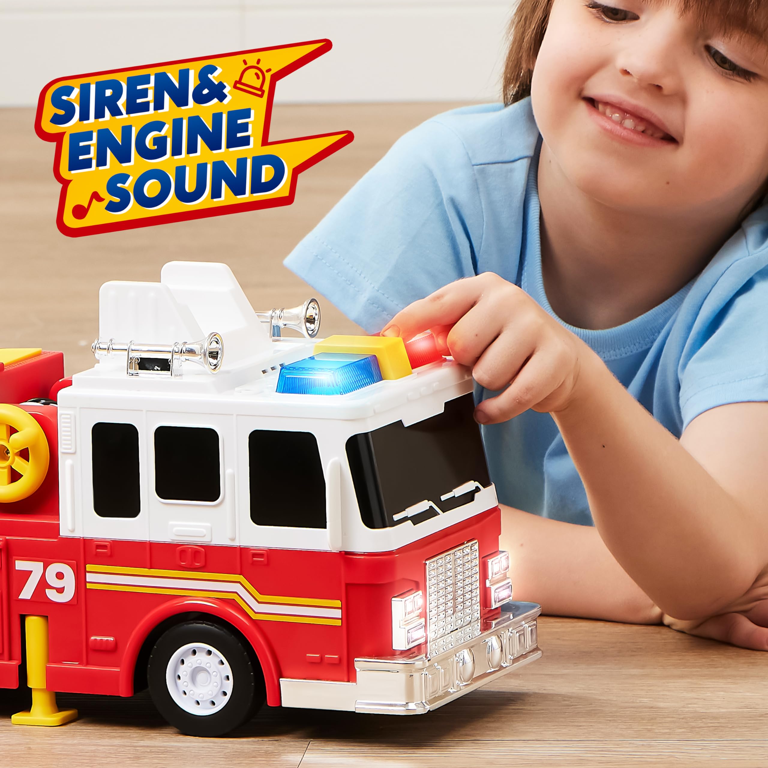 JOYIN fire truck hose storage drum keeps gear organized after adventures