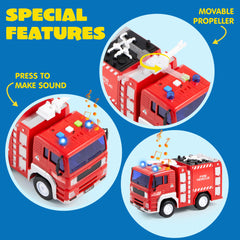 JOYIN friction-wheels provide smooth push-and-go action on all vehicles.