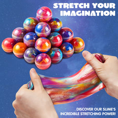 JOYIN galaxy slime ball assorted colors, perfect for treasure boxes and classroom rewards