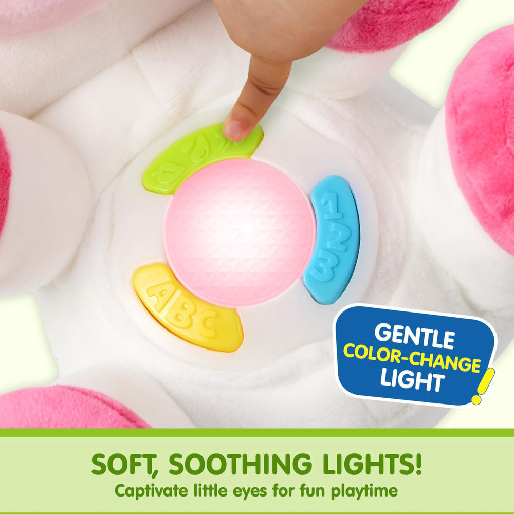 JOYIN gentle light interaction plush engages babies during quiet play