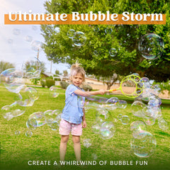 JOYIN giant bubble wand at 12 inches for large, captivating bubbles.