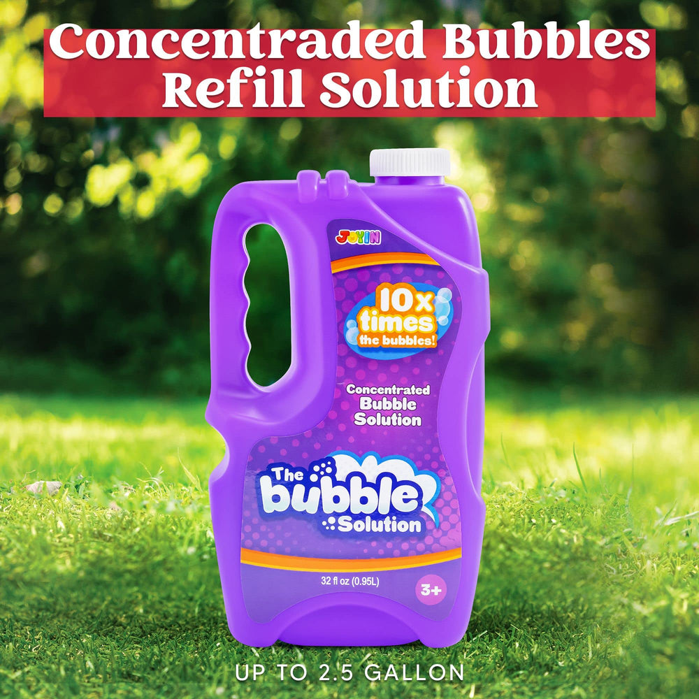 JOYIN giant bubbles refill creates large bubbles, perfect for poolside fun