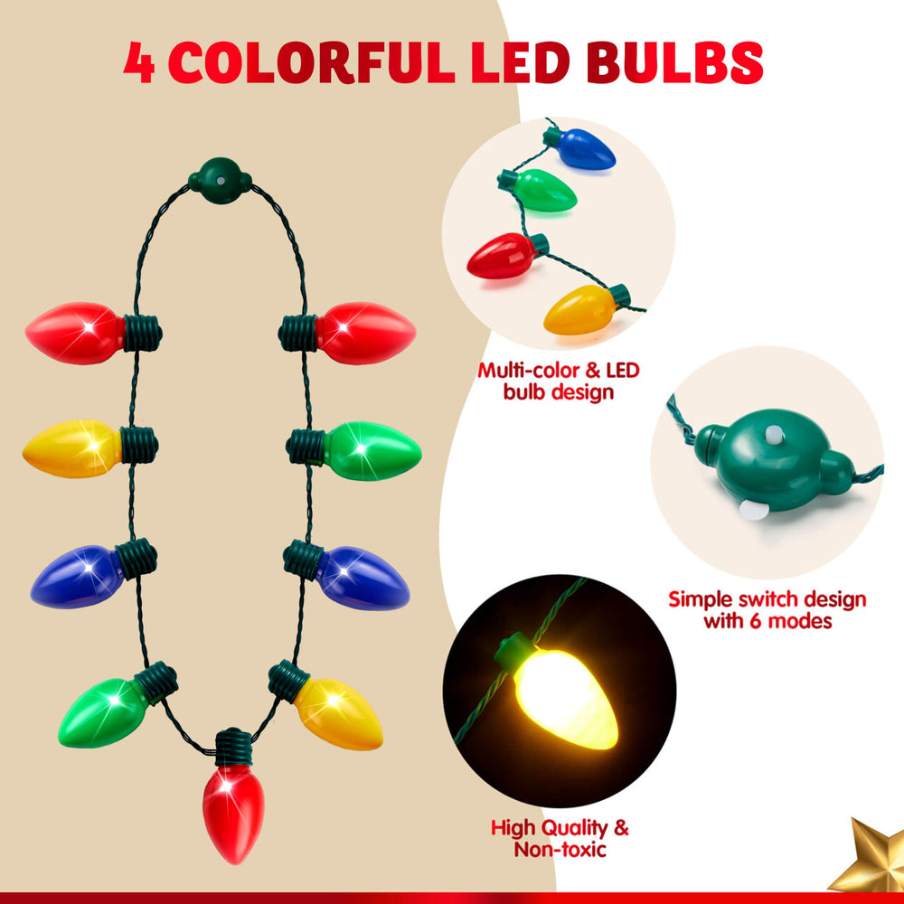 JOYIN gift-ready-led-necklace-box perfect stocking stuffer for holiday joy.