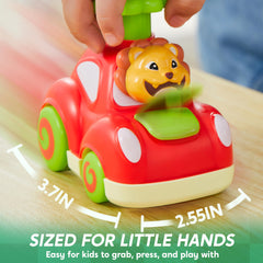 JOYIN giraffe car side view encourages curious exploration and color recognition.