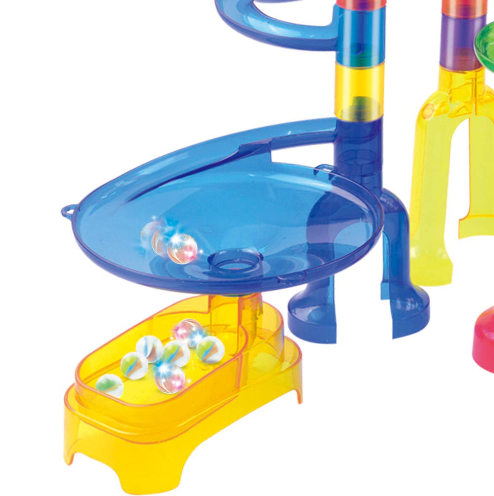 JOYIN glowing marble run STEM toy boosts curiosity and problem-solving.