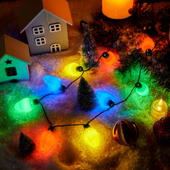 JOYIN decorative LED necklace used to embellish gift bags and stockings.