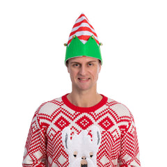 JOYIN holiday party prop elf hat enhances dress-up looks