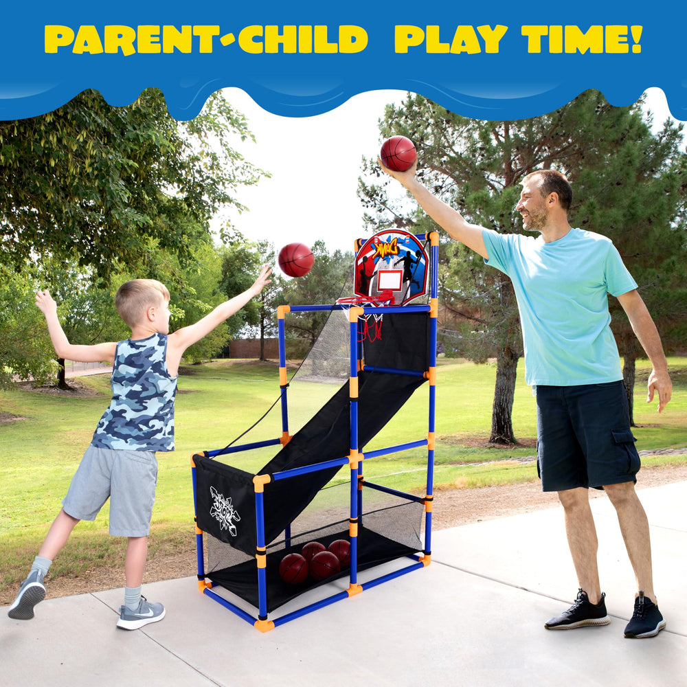 JOYIN indoor outdoor hoop setup suitable for game room