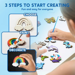 JOYIN instruction sheet guides simple step-by-step decorating ideas.
