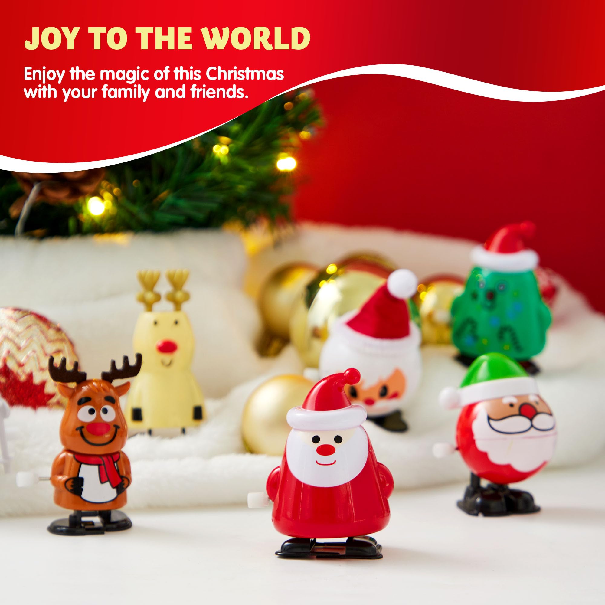 JOYIN joyful wind-up toys are durable and non-toxic for kids.