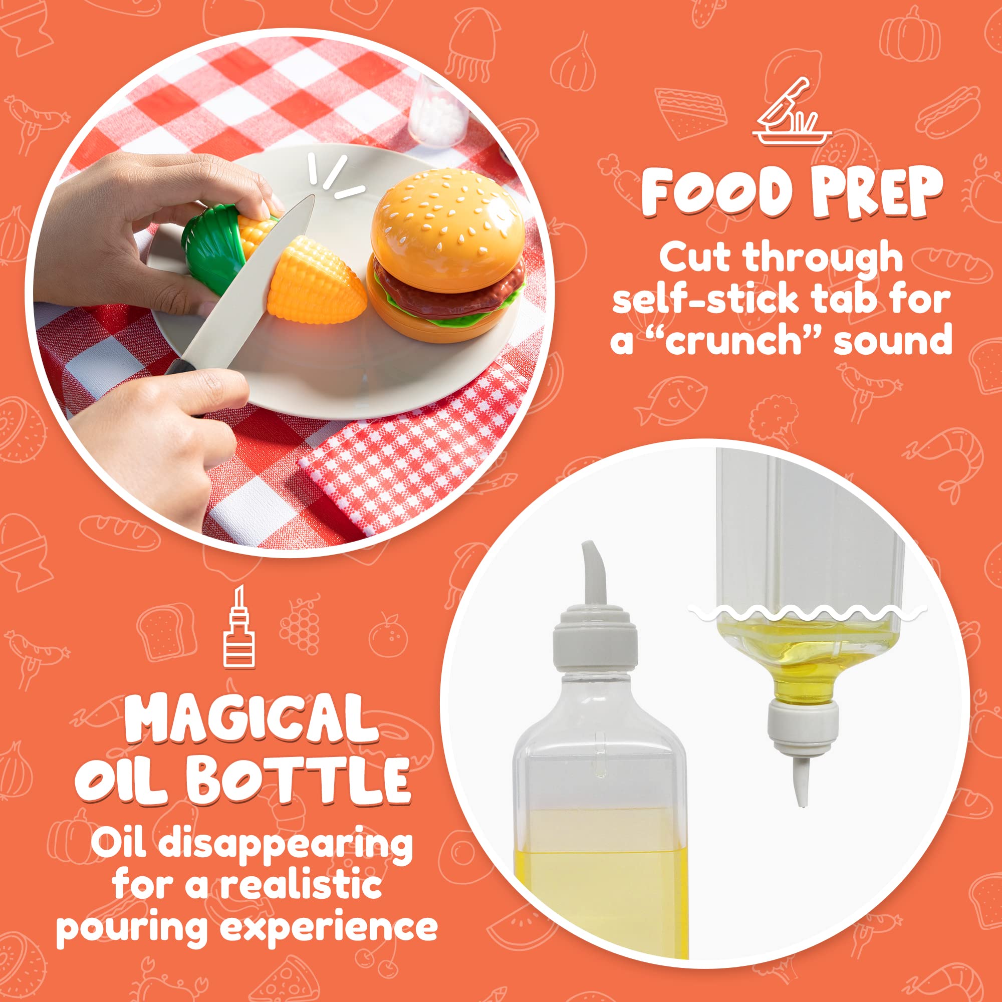 JOYIN kid safe bbq lighter prop enhances lifelike play