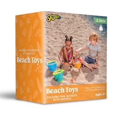 JOYIN 2.5 L capacity collapsible pail for water play and sand