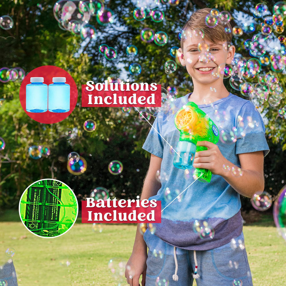 JOYIN kids enjoy portable bubble play at parties and indoors