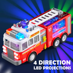 JOYIN LED fire truck mode switch enables Auto and Manual play modes.