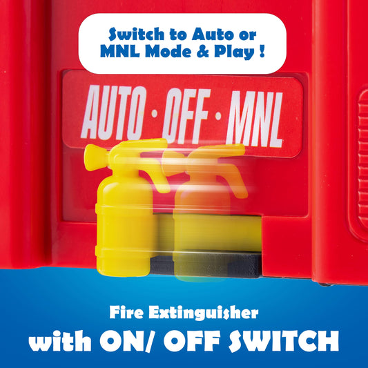 JOYIN LED fire truck sirens enhance imaginative rescue pretend play.