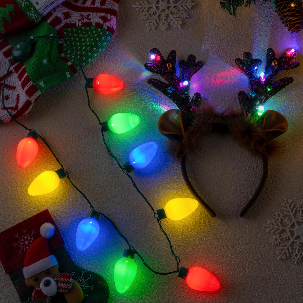 JOYIN LED necklace offers multiple color modes for personalization