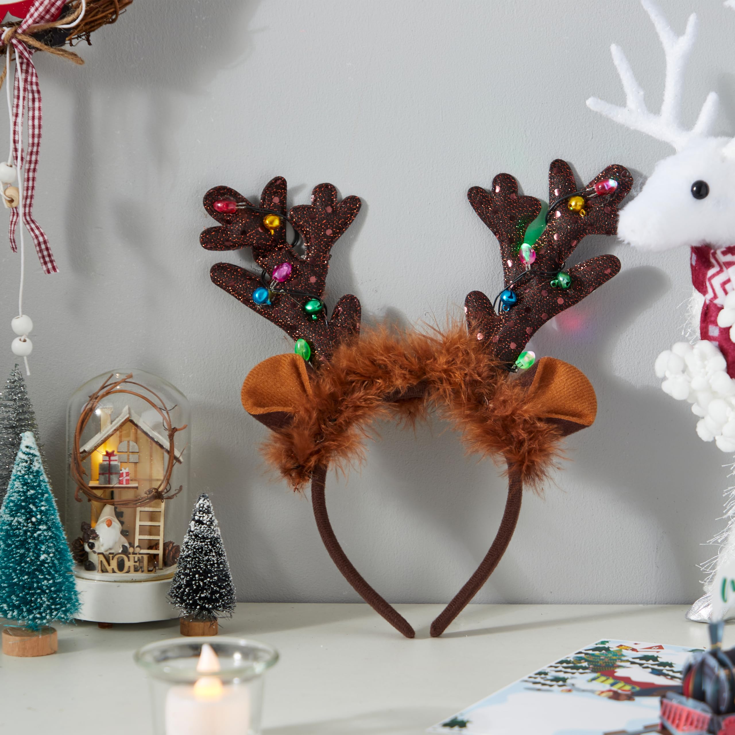 JOYIN lighted headband enhances holiday costumes and photos