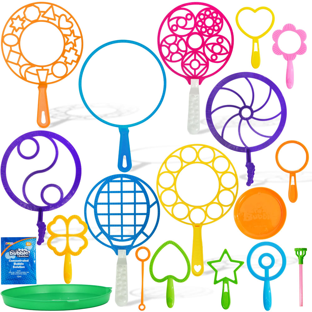 JOYIN mid-size bubble wand (8 inches) for versatile bubble sessions.