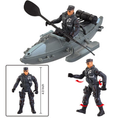 JOYIN military toy set army soldier figures with poseable joints