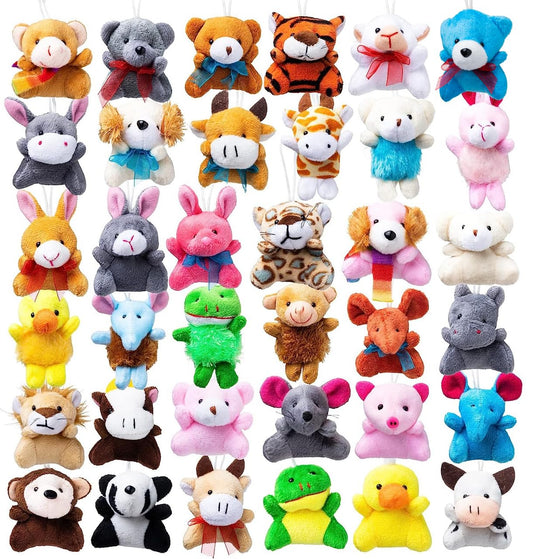 JOYIN mini-animal-plush-backpack-hanger adds color and charm to kids' bags
