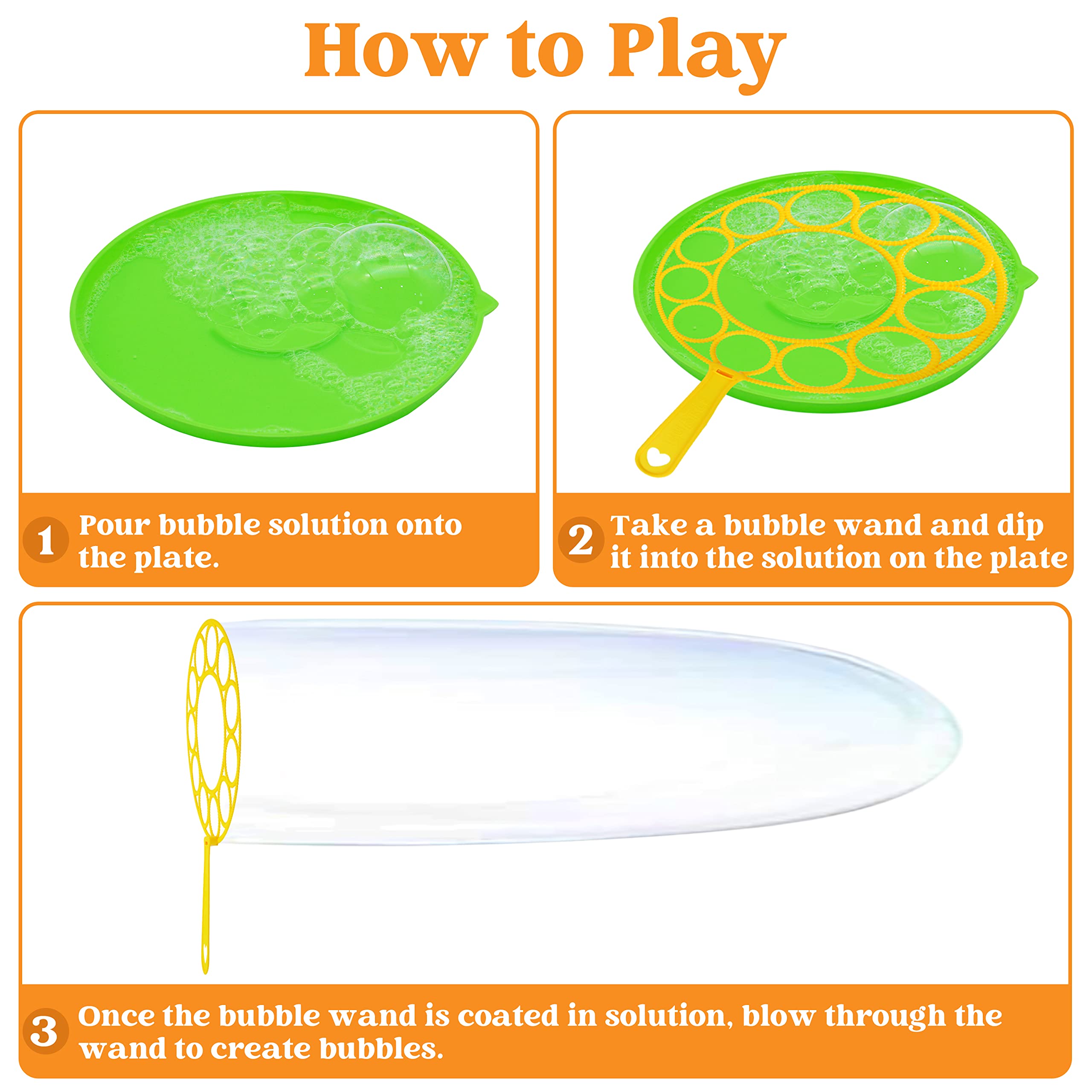 JOYIN mini bubble sticks (4 inches) ideal for kids and beginners.