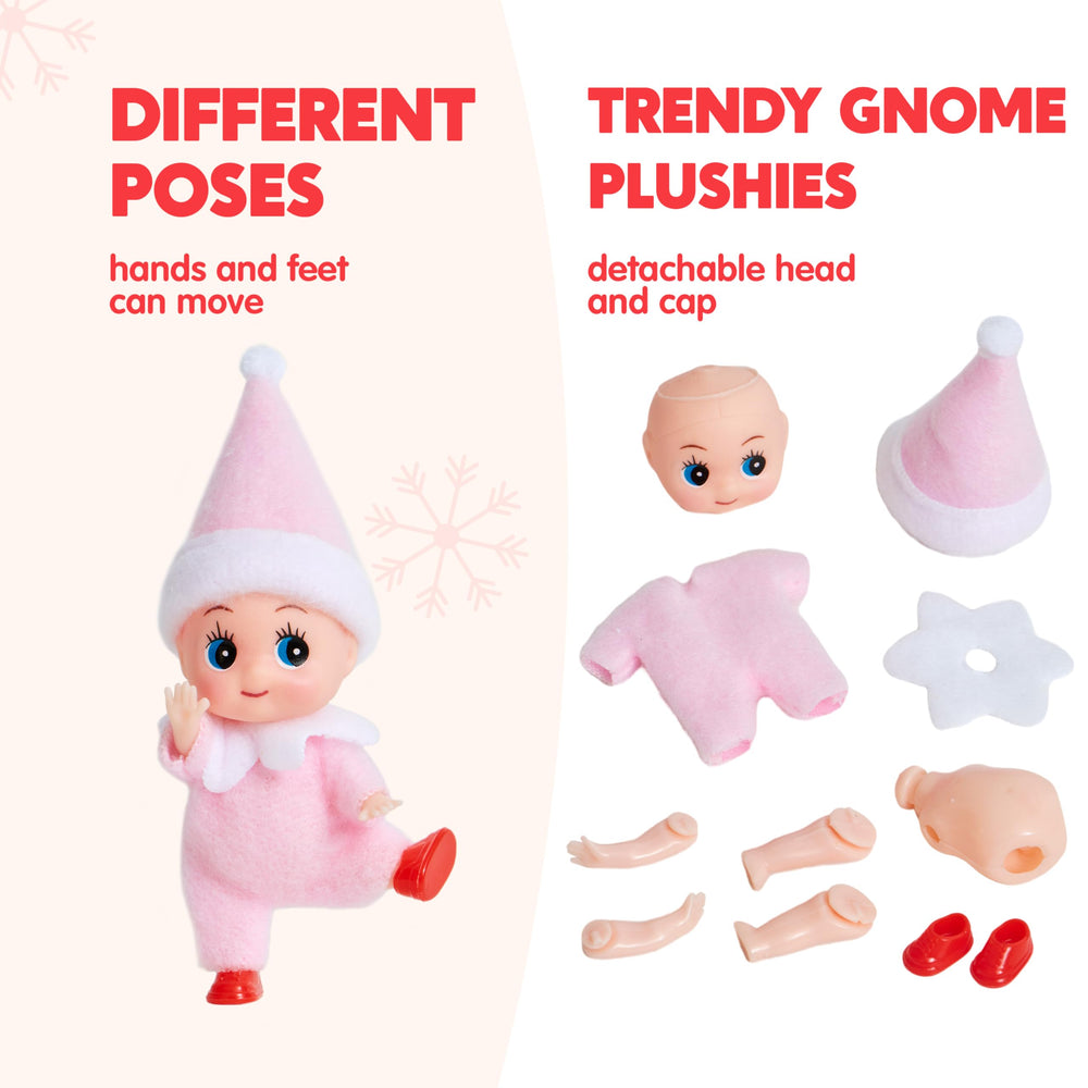 JOYIN mini elf doll with simple poses for kid-friendly decor.