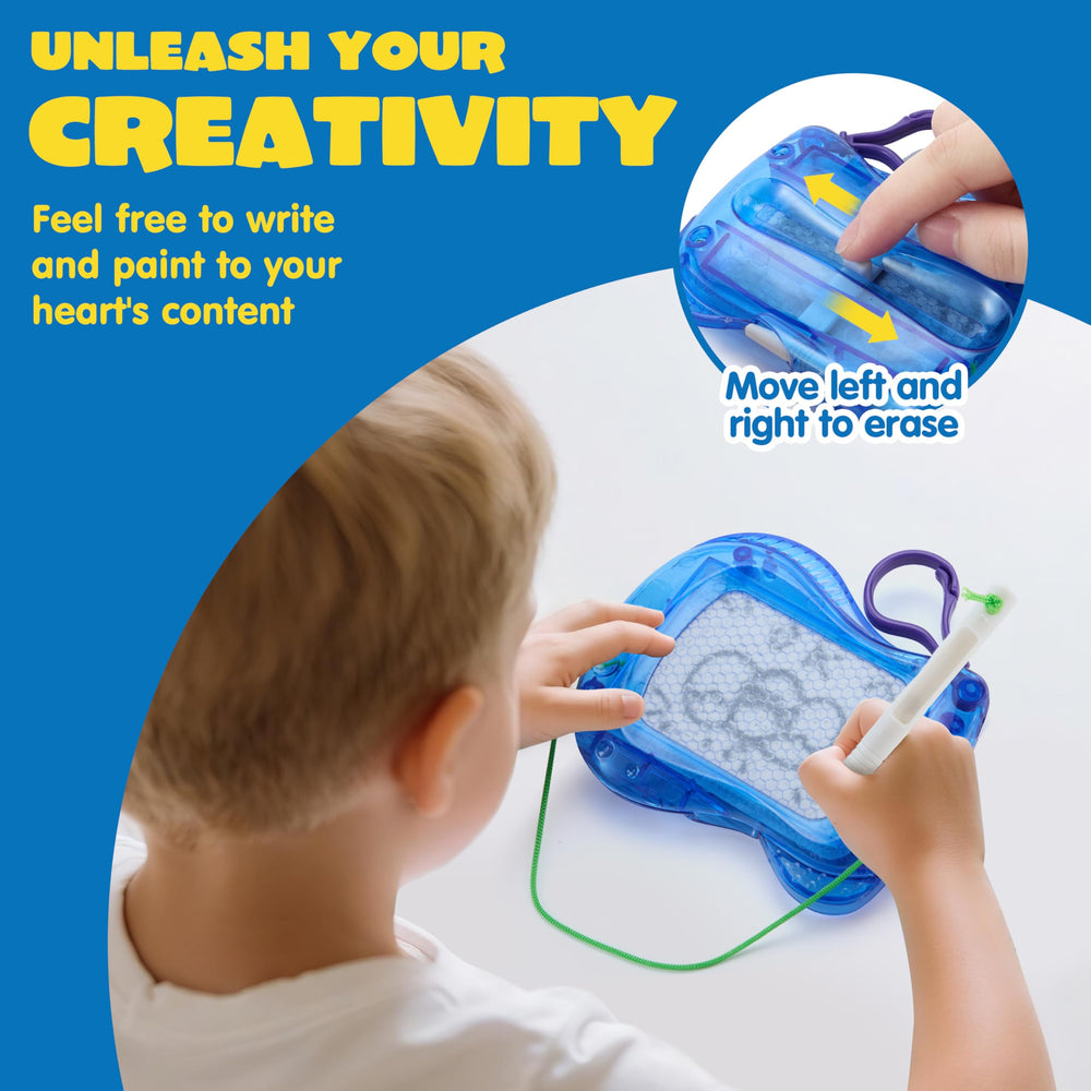 JOYIN mini magnetic drawing boards with keychain and erasable pen for on-the-go doodling