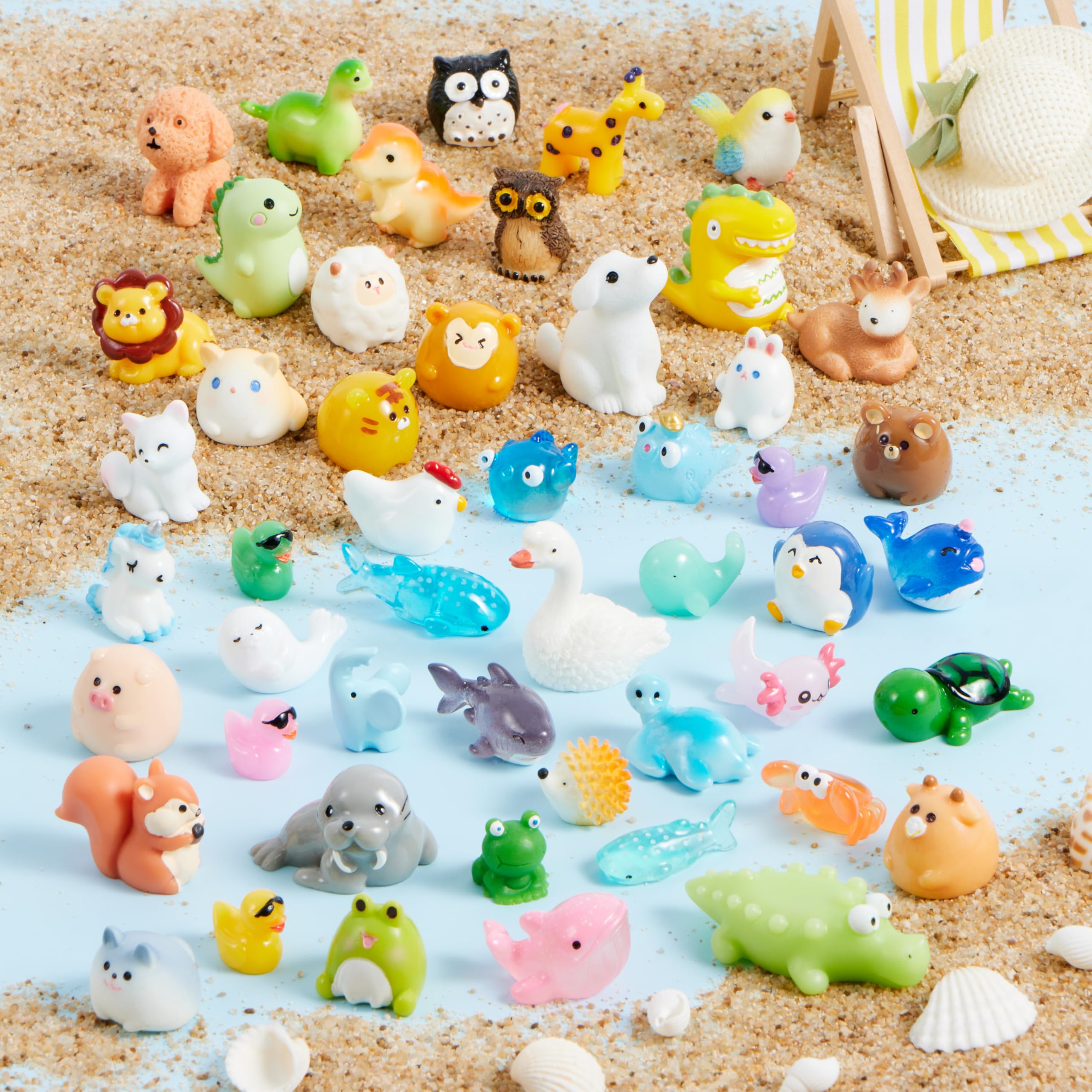 JOYIN mini resin animals for fairy gardens and DIY projects