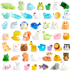 JOYIN mini resin farm animals figures for crafts and fairy gardens