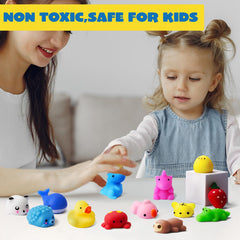 JOYIN Mochi easy-clean squishies: quick wipe-downs for mess-free playtime.