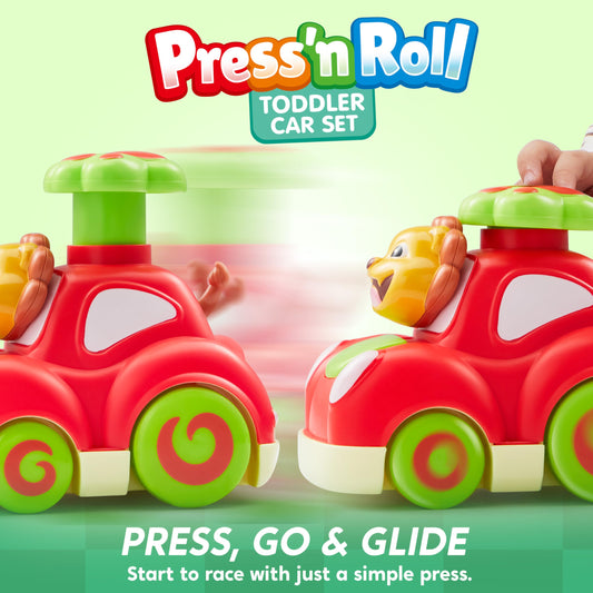 JOYIN monkey car side view supports playful storytelling on the go.