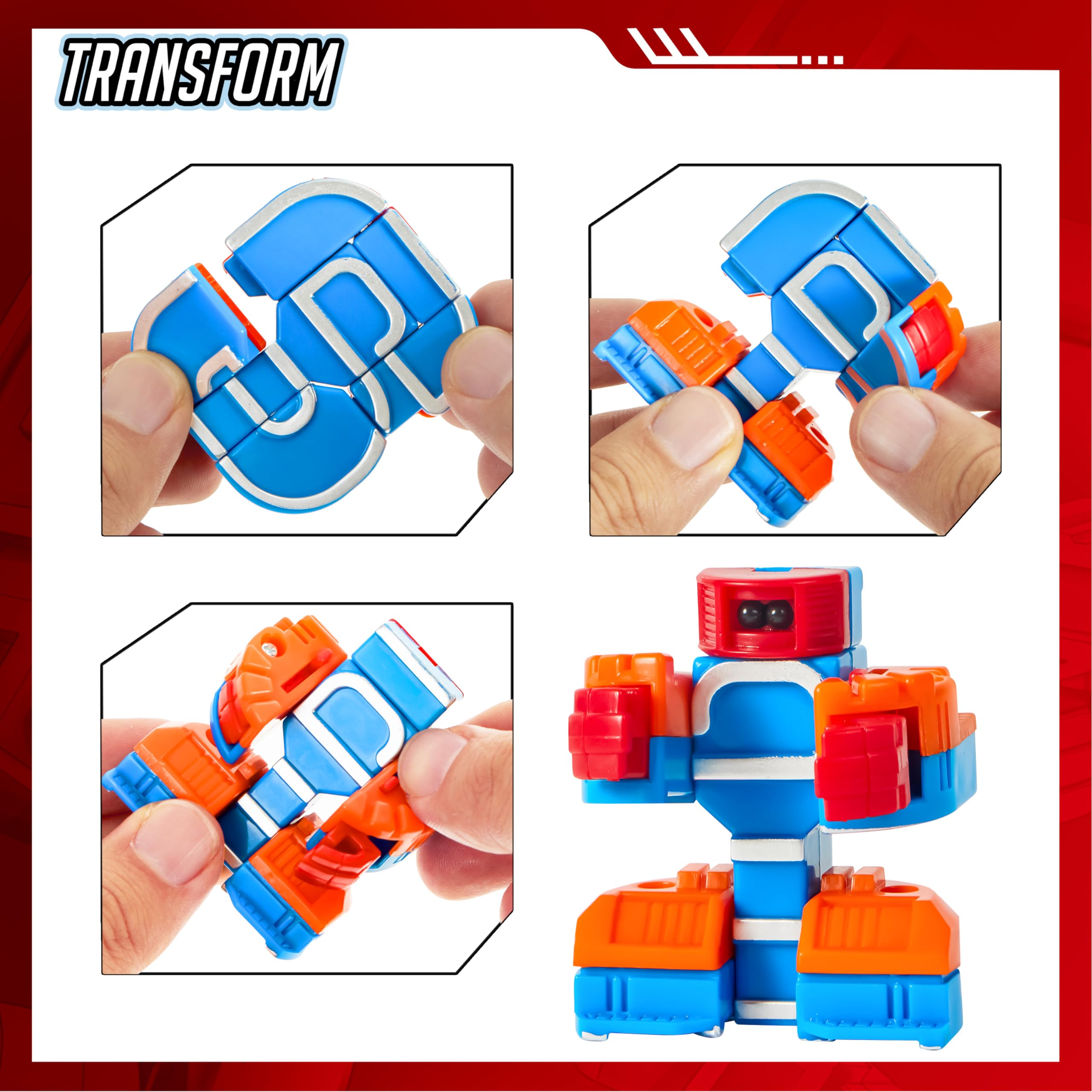JOYIN Number Bots durable plastic ensures long-lasting play
