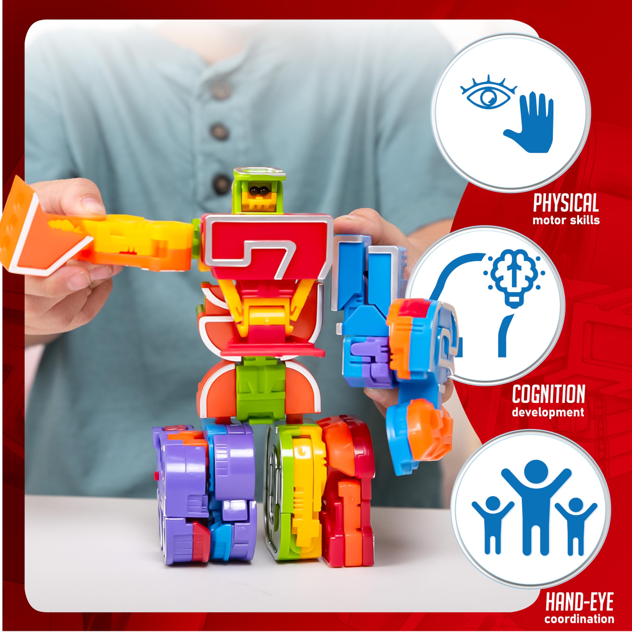 JOYIN Number Bots educational toy gift suitable for holidays