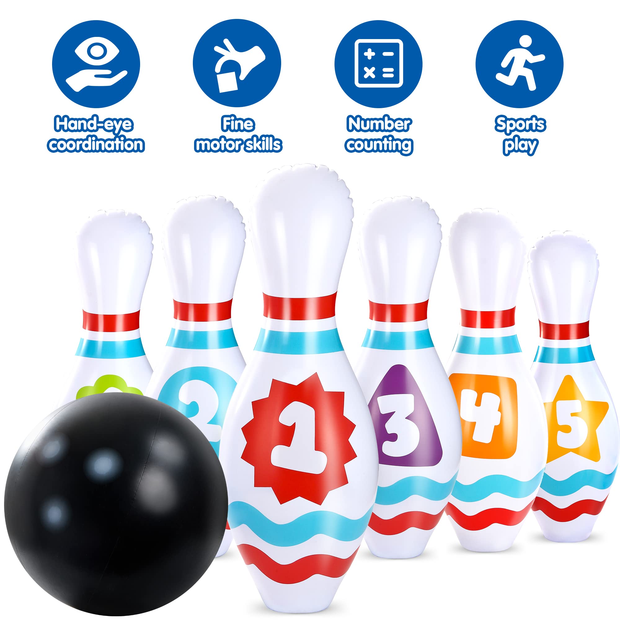 JOYIN office party bowling setup for team bonding and fun.