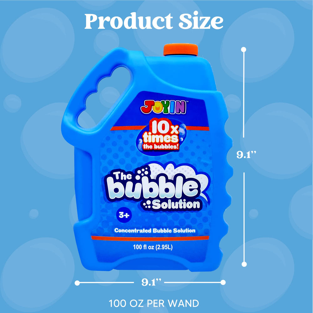 JOYIN bubble machine refill ready for bigger outdoor events
