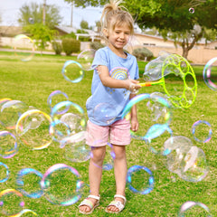 JOYIN outdoor bubble station is ideal for kids and parties
