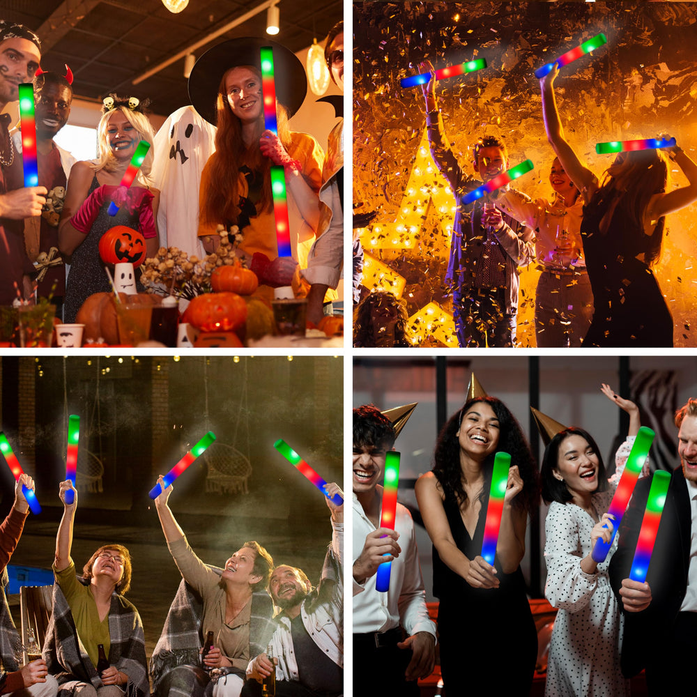 JOYIN glow sticks are kid-friendly safe alternatives for party props.