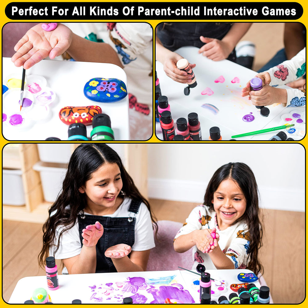 JOYIN painting on canvas to inspire creativity with vibrant colors.