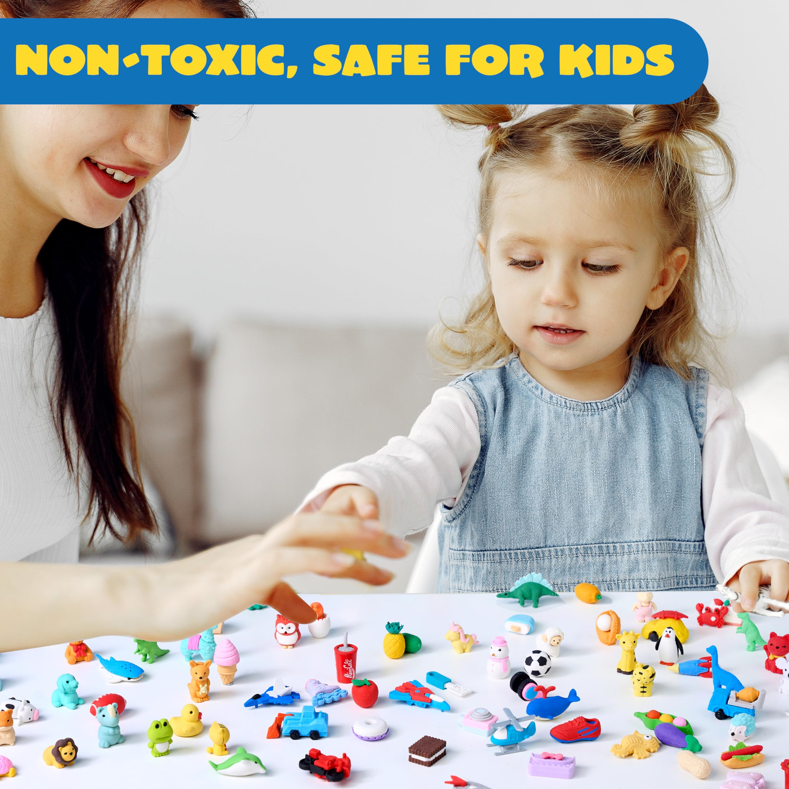 JOYIN party favors erasers make delightful stocking stuffers and Easter gifts