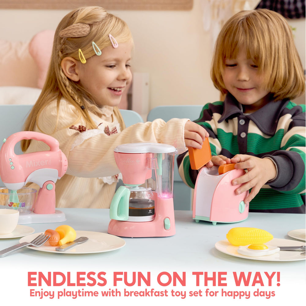 JOYIN cups and teacups for sharing pretend drinks during tea time play.