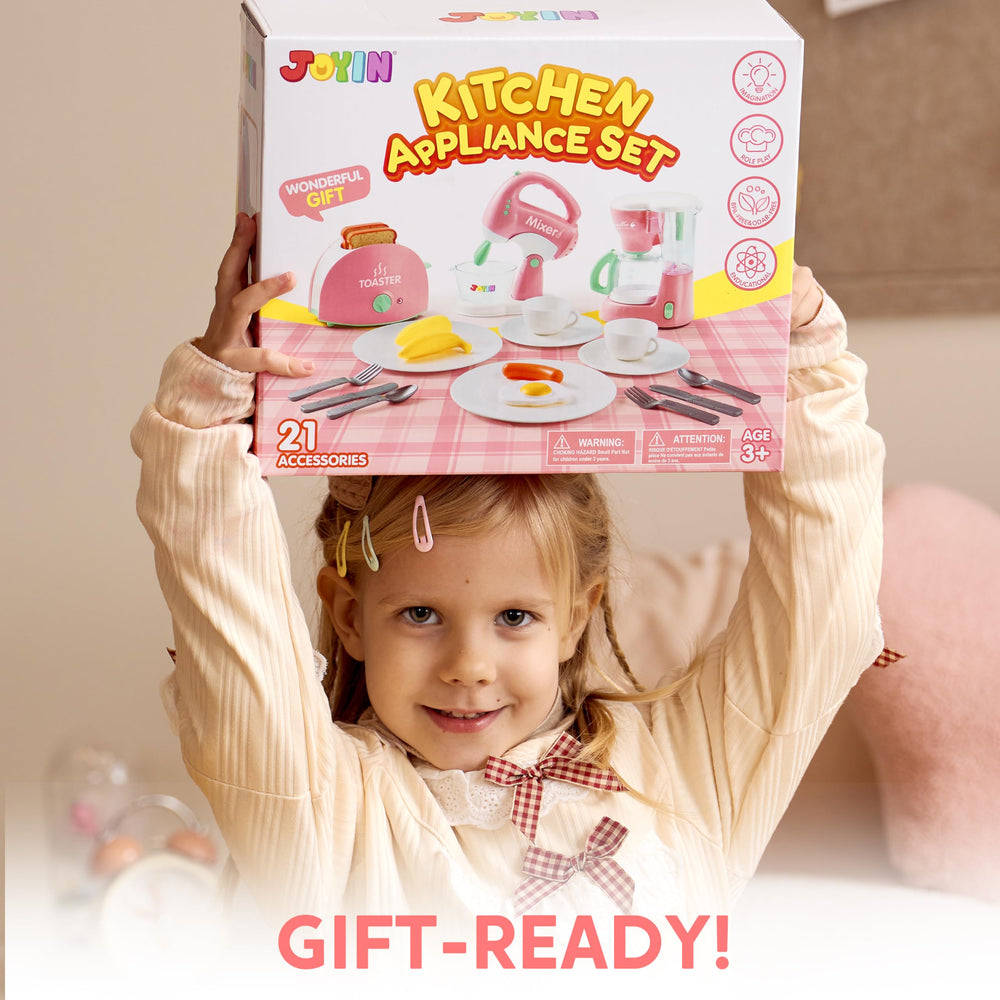 JOYIN play kitchen with lights and sounds enhances immersive storytelling sessions.