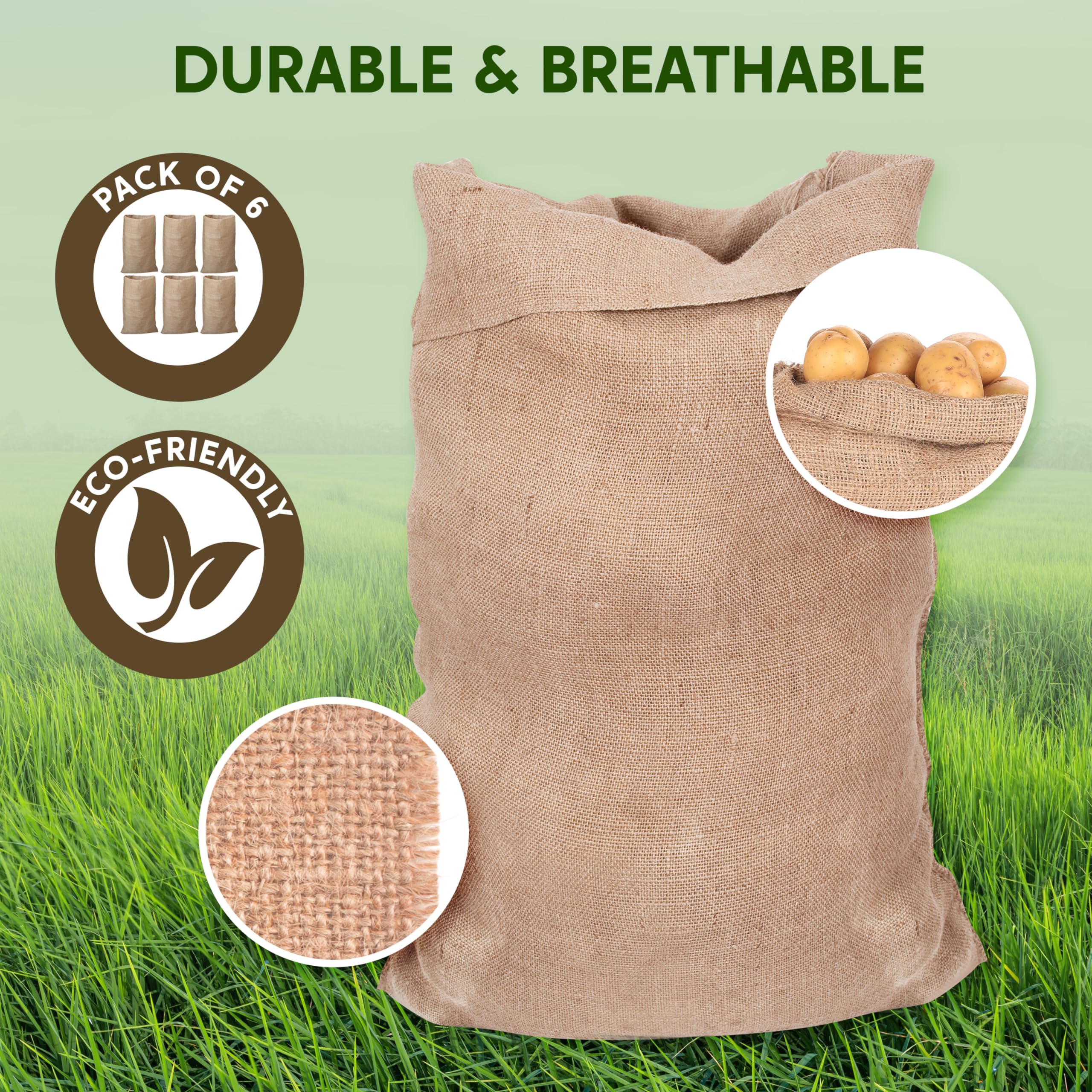 JOYIN potato sack race bags suitable for kids and adults at events.