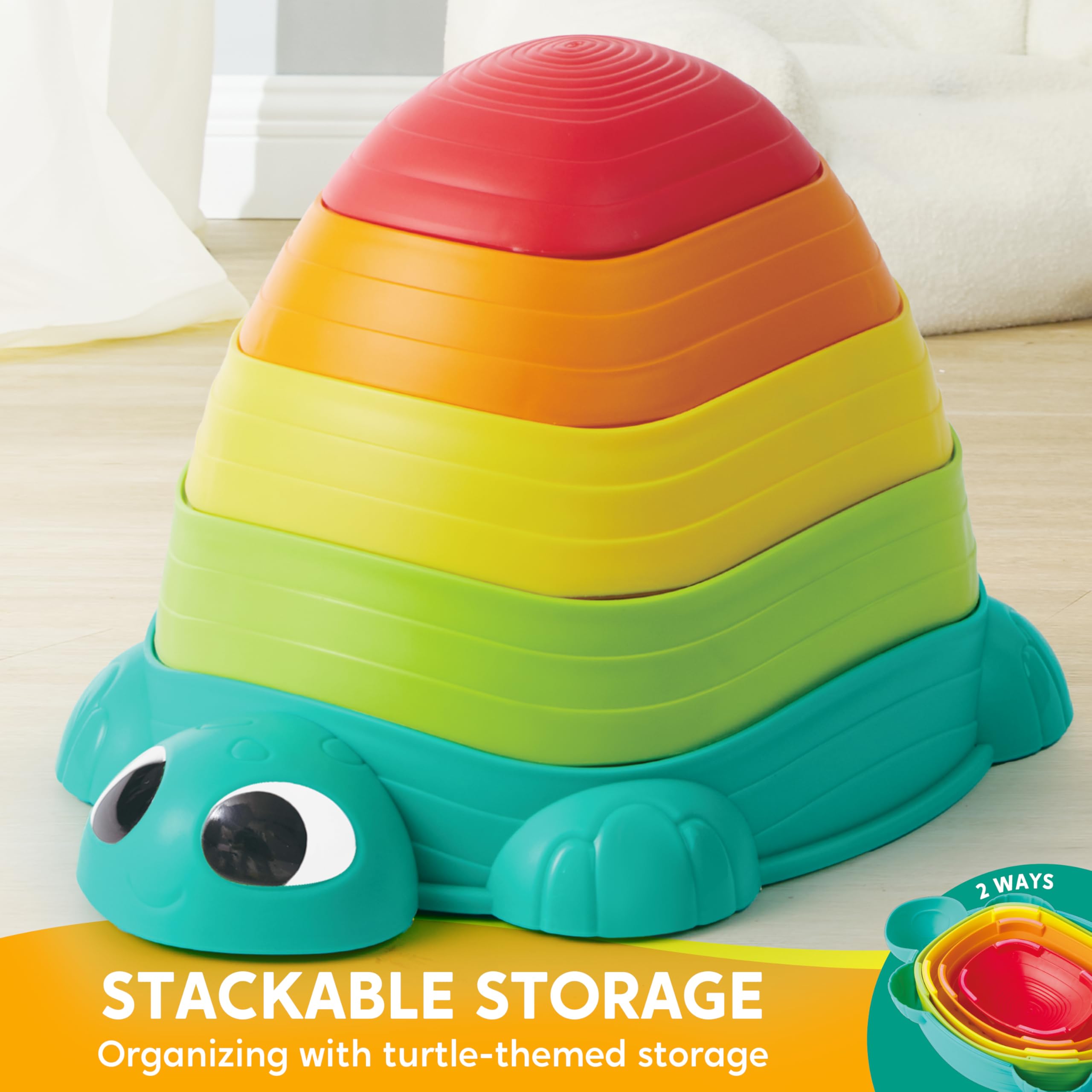JOYIN PP material stepping stones deliver durable, long-lasting play pieces