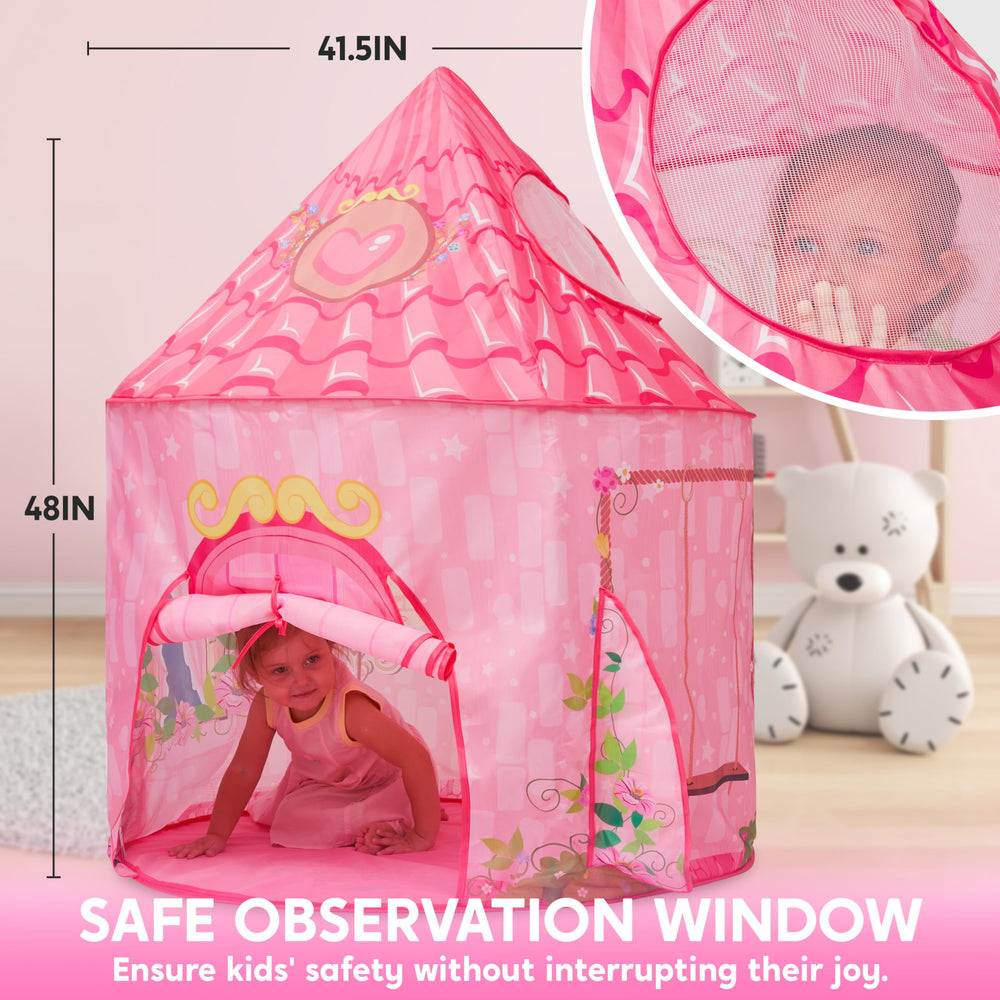 JOYIN princess tent floor anchors create a safe, stable play surface
